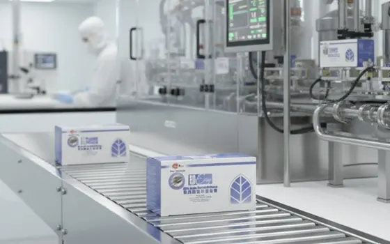So Easy products on a GMP-certified production line, demonstrating transparency and strict quality control for purity and safety